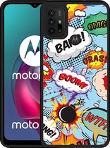 Motorola Moto G10 Hardcase hoesje Comic - Designed by Cazy
