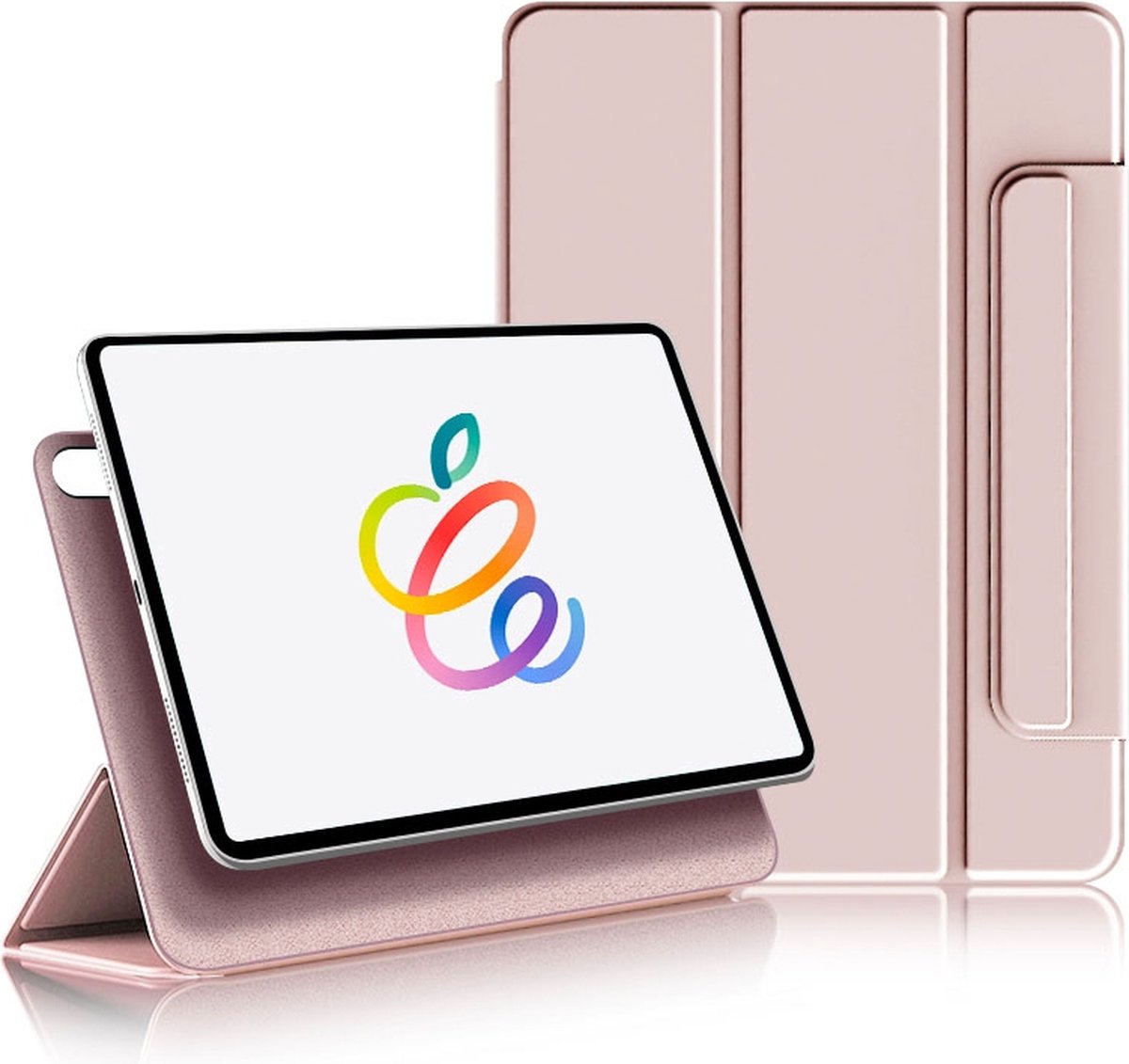 Mobiq - Magnetic Folio geschikt voor iPad Pro 11 (2022/2021/2020) - roze