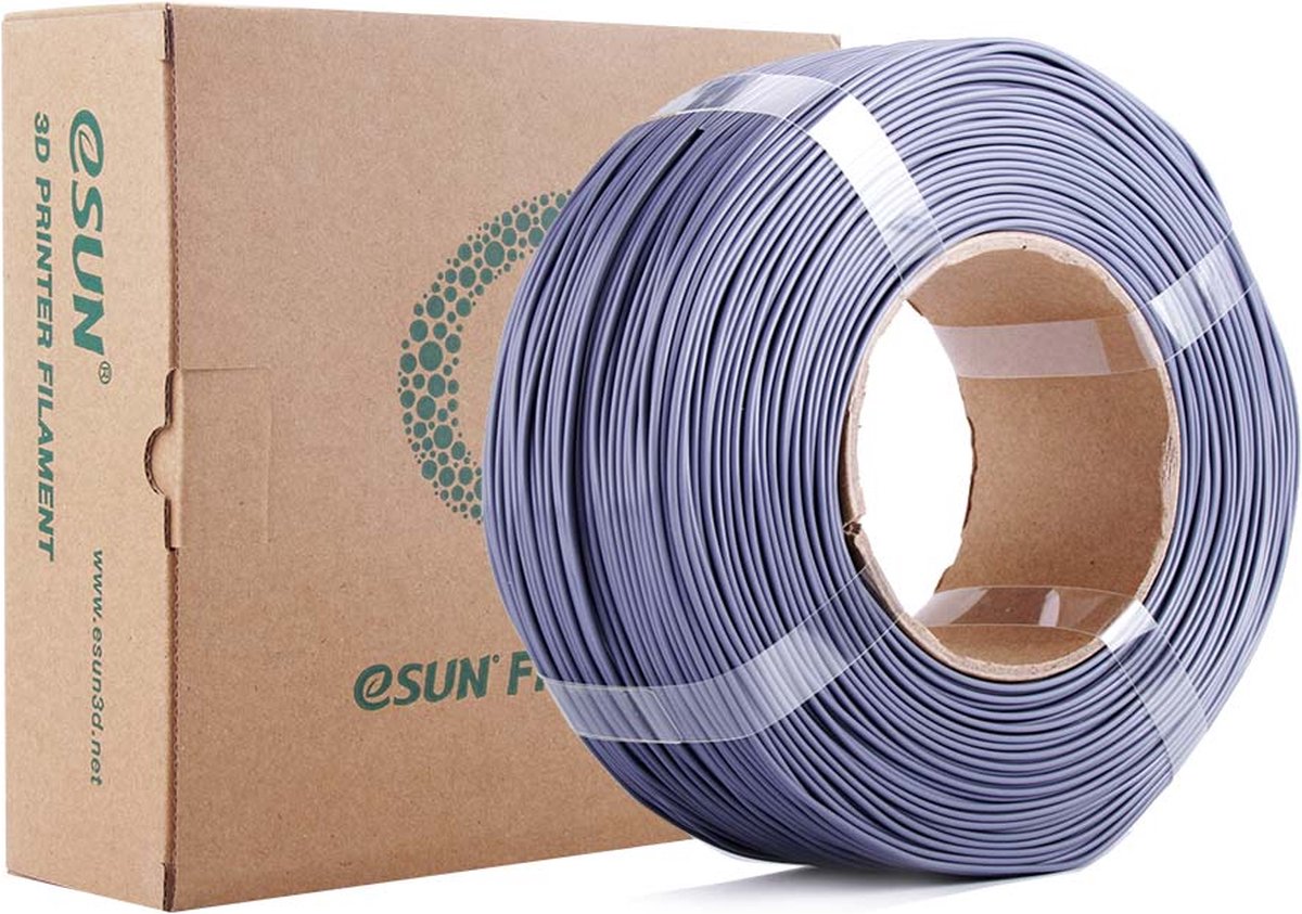 eSun - PLA+ (ReFilament) Filament, 1.75mm, Grey - 1kg