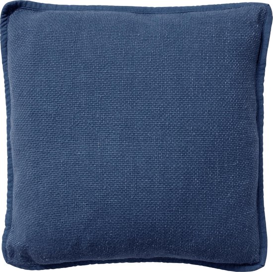 Dutch Decor - Housse de coussin en coton - Bowie 45x45 cm - couleur: pantone Insignia Blue