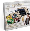foto van Harry Potter - 4-in-1 Spellendoos - Molenspel - Dammen - Ludo (Mens-Erger-Je-Niet) - Kaartspel - Bordspel Verzameling - Game Compendium