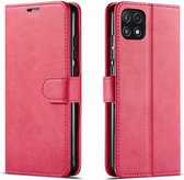 Samsung Galaxy A22 5G - Bookcase Roze - portemonee hoesje