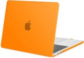 MacBook Pro 13 Inch Cover - Hardcover Hardcase Shock Proof Hoes A1706 Case - Citrine Orange