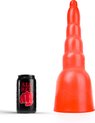 All Red Anaal Dildo 34 x 11 cm - rood