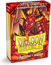 Dragon Shield Small Sleeves Japanese Matte Crimson 60
