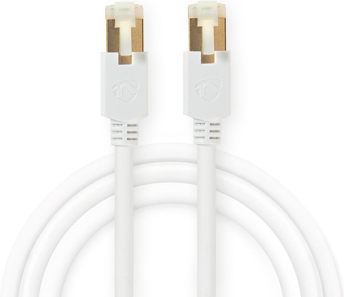 CAT6-kabel | RJ45 Male | RJ45 Male | F/UTP | 3.00 m | Rond | PVC LSZH | Wit | Window Box