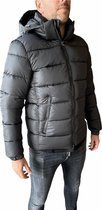 Save The Duck Heren Mega13 Hugo Hooded Jacket Grey/Black XXL