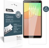 dipos I 2x Pantserfolie helder compatibel met Elephone A2 Beschermfolie 9H screen-protector