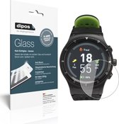 dipos I 2x Pantserfolie helder compatibel met DENVER SW-500 Smartwatch Beschermfolie 9H screen-protector