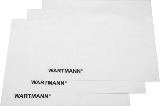 Tapis de cuisson en Siliconen Wartmann - 3 pièces