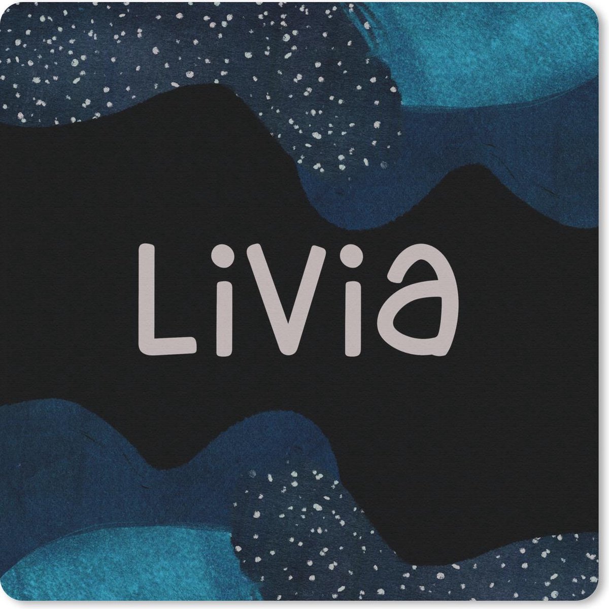 Muismat 30x30 cm - Mousepad Livia - Pastel - Meisje - Muismatten