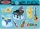 vormenpuzzel Muziekinstrument junior 8 stukjes