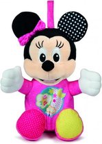 knuffel met muziek en licht Minnie Mouse roze