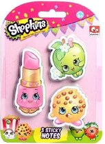 memoblokken Shopkins 3 blokken