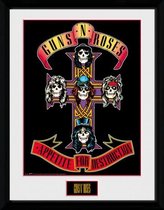 poster in lijst Guns 'n Roses Appetite 30 x 40 cm