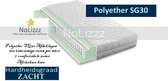 2-Persoons matras - Pocketvering Polyether SG30 - 25 cm - Zacht ligcomfort - 140x200/25