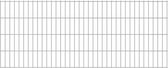 Everest Dubbelstaafmatten 2,008x0,83 m 42 m (totale lengte) zilverkleur
