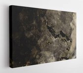Canvas schilderij - Abstract painting brush stroke texture rock nature geological atmospheric landscape illustration background  -     1351773068 - 50*40 Horizontal