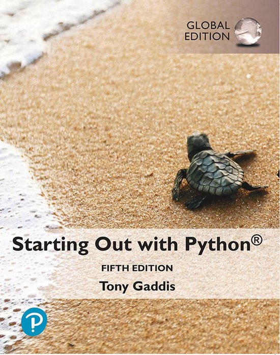 Starting Out with Python, Global Edition (ebook), Tony Gaddis ...