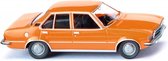 miniatuurauto Opel Rekord D die-cast zink 1:87 oranje