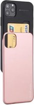 Telefoonhoesje geschikt voor Apple iPhone 13 Mini - Mercury Sky Slide Bumper Case - Rose Goud
