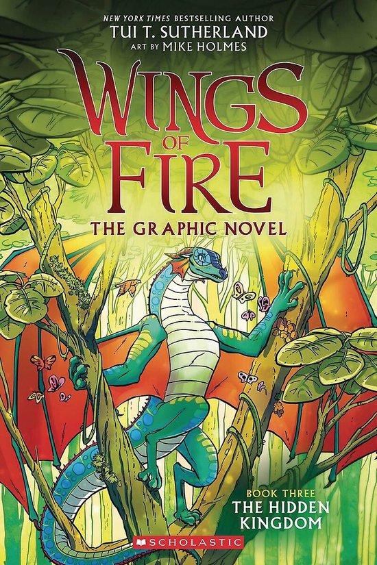The Hidden Kingdom Wings of Fire Graphic Novel 3 Graphix Boo ... - cover