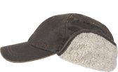 Hatland - Baseball cap voor heren - Trick - Bruin - maat XL (61CM)