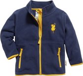 Playshoes - Fleece jas voor kinderen - Muis - Marineblauw - maat 104cm
