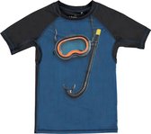 Molo - UV-zwemshirt met korte mouwen kinderen - Neptune - AOP - Scuba Dive Top - maat 134-140cm