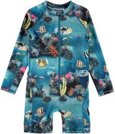 Molo - UV-zwempak met lange mouwen voor kinderen - Neka LS - AOP - Ocean Living - maat 122-128cm