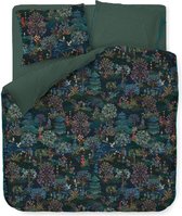 Pip Studio dekbedovertrek Garden dark blue - 2-persoons (200x200/220 cm incl. 2 slopen)