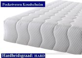 1-Persoons Matras -MICROPOCKET HR45 KOUDSCHUIM 7 ZONE 23 CM   - Stevig ligcomfort - 90x220/23