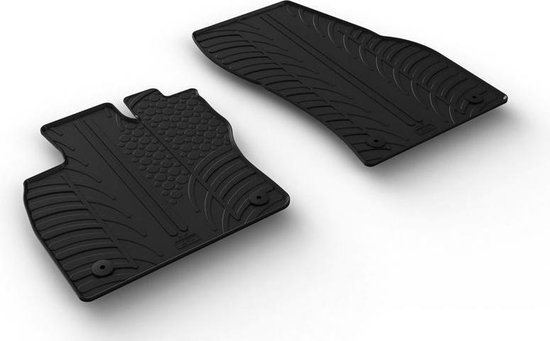 3D-rubberen automatten, set voor Seat Altea bouwjaar 2004-2015, extra hoge 5 cm rand, all-weather autovloermatten, TPE, geurloos, antislip, accessoires