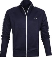 Fred Perry Taped Track Jacket Donkerblauw - maat XXL