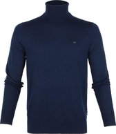 Calvin Klein Coltrui Wol Donkerblauw - maat M