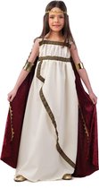 Limit - Griekse & Romeinse Oudheid Kostuum - Keizerin Augusta Klassieke Oudheid - Meisje - rood,wit / beige - Maat 122 - Carnavalskleding - Verkleedkleding