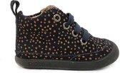 Baby | Veterschoenen | Meisjes | Black Dots | Leer | Shoesme | Maat 21