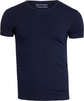 Garage Stretch Basic Navy V-Hals - maat M