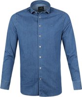 Vanguard Overhemd Denim Indigo - maat L