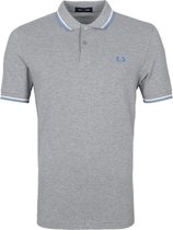 Fred Perry Polo M3600 Lichtgrijs - maat S