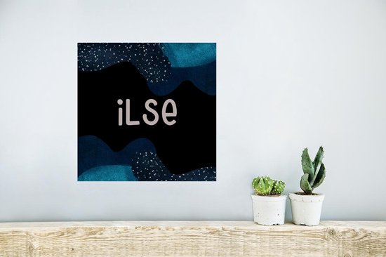 Affiche Ilse - Pastel - Fille - 30x30 cm