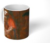 Mok - Koffiemok - Terugkeer van de verloren zoon - Schilderij van Rembrandt van Rijn - Mokken - 350 ML - Beker - Koffiemokken - Theemok