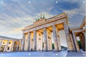 Brandenburger Tor aan de Pariser Platz in Berlijn - Foto op Tuinposter - 120 x 80 cm