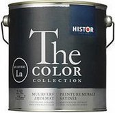 Histor The Color Collection Muurverf Zijdemat 2,5 liter op kleur