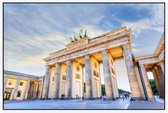 Brandenburger Tor aan de Pariser Platz in Berlijn - Foto op Akoestisch paneel - 225 x 150 cm