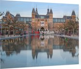 I Am Amsterdam letters voor het Rijksmuseum - Foto op Plexiglas - 60 x 40 cm