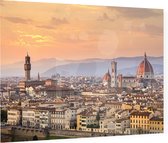 Skyline van Florence in Toscane, Italië - Foto op Plexiglas - 60 x 40 cm