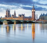 Parlementsgebouw en de beroemde Big Ben van Londen - Fotobehang (in banen) - 350 x 260 cm