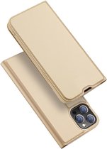 Dux Ducis - Slim bookcase hoes - iPhone 13 Pro - Goud