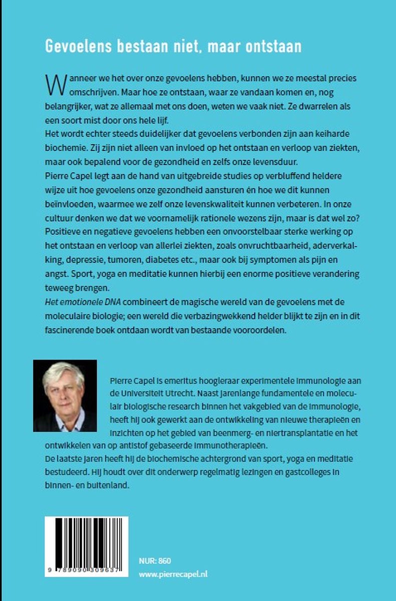 Het Emotionele DNA - back cover
